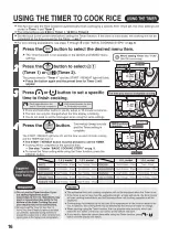 Предварительный просмотр 15 страницы Zojirushi NL-GAQ10 Operating Instructions Manual