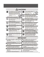 Предварительный просмотр 5 страницы Zojirushi NP-GBC05 Operating Instructions Manual
