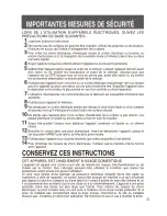 Preview for 3 page of Zojirushi NP-HBC-10 Operating Instructions Manual
