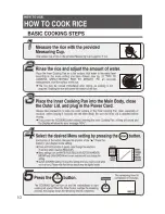 Preview for 10 page of Zojirushi NP-HBC-10 Operating Instructions Manual