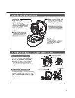 Preview for 19 page of Zojirushi NP-HCC10 Operating Instructions Manual