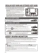 Preview for 16 page of Zojirushi NP-NVC10 Operating Instructions Manual