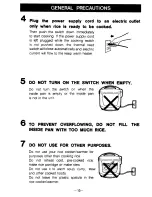 Предварительный просмотр 11 страницы Zojirushi NRC-10 Operating Instructions Manual