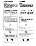 Preview for 4 page of Zojirushi NS-KCC05 Operating Instructions Manual