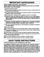 Preview for 2 page of Zojirushi NS-MYC10 Operating Instructions Manual