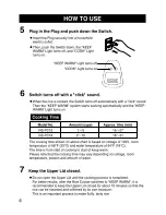 Preview for 6 page of Zojirushi NS-PC10 Operating Instructions Manual