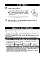 Предварительный просмотр 7 страницы Zojirushi NS-PC10 Operating Instructions Manual