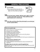 Preview for 11 page of Zojirushi NS-PC10 Operating Instructions Manual