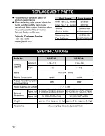 Preview for 12 page of Zojirushi NS-PC10 Operating Instructions Manual