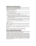 Предварительный просмотр 2 страницы Zojirushi NS-RNC10 Operating Instructions Manual