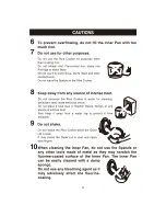 Preview for 10 page of Zojirushi NS-RNC10 Operating Instructions Manual