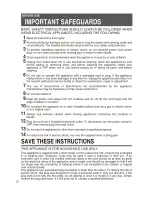 Preview for 2 page of Zojirushi NS-TGC10 Operating Instructions Manual