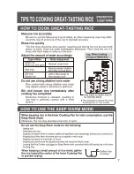 Предварительный просмотр 7 страницы Zojirushi NS-TGC10 Operating Instructions Manual