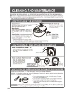 Предварительный просмотр 20 страницы Zojirushi NS-TGC10 Operating Instructions Manual