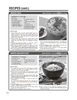 Предварительный просмотр 20 страницы Zojirushi NS-TSC10 Operating Instructions Manual