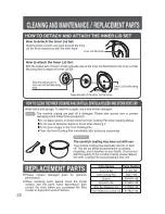 Предварительный просмотр 22 страницы Zojirushi NS-WPC10 Operating Instructions Manual