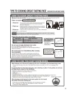 Предварительный просмотр 9 страницы Zojirushi NS-WRC10 Operating Instructions Manual