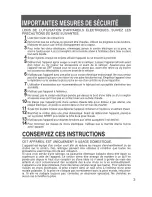 Предварительный просмотр 3 страницы Zojirushi NS-WXC10 Operating Instructions Manual