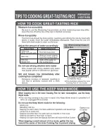 Предварительный просмотр 9 страницы Zojirushi NS-WXC10 Operating Instructions Manual