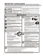 Предварительный просмотр 2 страницы Zojirushi NS-YSQ10 Operating Instructions Manual