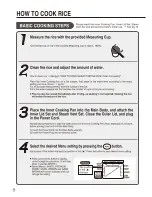 Предварительный просмотр 8 страницы Zojirushi NS-YSQ10 Operating Instructions Manual