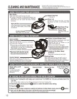 Предварительный просмотр 18 страницы Zojirushi NS-YSQ10 Operating Instructions Manual