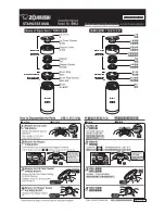 Preview for 1 page of Zojirushi SM-J Manual
