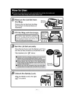 Preview for 5 page of Zojirushi SM-SA36 Instruction Manual