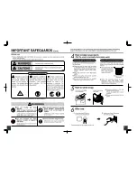 Предварительный просмотр 4 страницы Zojirushi TH-CSC08 Operating Instructions Manual