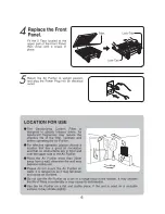 Предварительный просмотр 7 страницы Zojirushi UltraSlim PA-LTC10 Operating Instructions Manual
