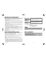 Предварительный просмотр 8 страницы Zojirushi UltraSlim PA-MTC14 Operating Instructions Manual