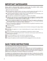 Preview for 2 page of Zojirushi Umami NS-YAC10 Operating Instructions Manual