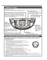 Предварительный просмотр 7 страницы Zojirushi Umami NS-YAC10 Operating Instructions Manual