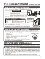 Preview for 9 page of Zojirushi Umami NS-YAC10 Operating Instructions Manual