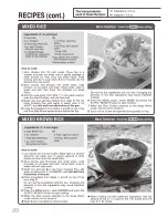 Preview for 20 page of Zojirushi Umami NS-YAC10 Operating Instructions Manual