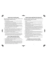 Предварительный просмотр 2 страницы Zojirushi ZUTTO CD-FAC22 Operating Instructions Manual