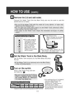 Предварительный просмотр 10 страницы Zojirushi Zutto EC-DAC50 Operating Instructions Manual