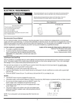 Preview for 4 page of Zokop 15000 BTU Use & Care Manual