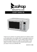 Preview for 1 page of Zokop B25UXP45-A90 User Manual