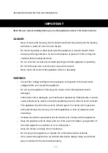 Preview for 6 page of Zokop KAF1300P-D1 User Manual