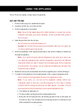 Preview for 9 page of Zokop KAF1300P-D1 User Manual