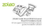 Preview for 1 page of Zoleo Cradle Kit Installation Manual