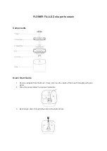 Zolia Flower Falls Quick Start Manual preview