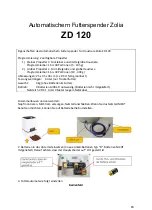 Preview for 17 page of Zolia ZD 120 Manual