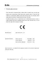 Предварительный просмотр 17 страницы Zolix Instruments GLORIA-X500A Operation Manual