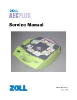 Preview for 1 page of ZOLL Aed Plus Service Manual