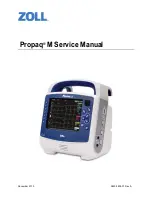 ZOLL Propaq M Service Manual preview