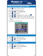 Preview for 10 page of ZOLL Propaq MD Quick Reference Manual