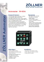 Preview for 1 page of Zollner Signal Automaton 10+SGA Manual