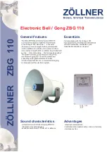 Preview for 1 page of ZÖLLNER ZBG 110 Operating	 Instruction